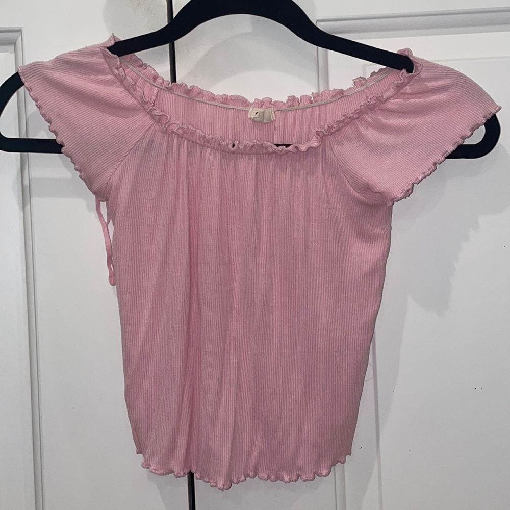 Pink top